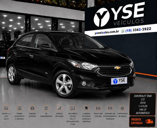 CHEVROLET ONIX 1.4 MPFI LTZ 8V FLEX 4P AUTOMÁTICO